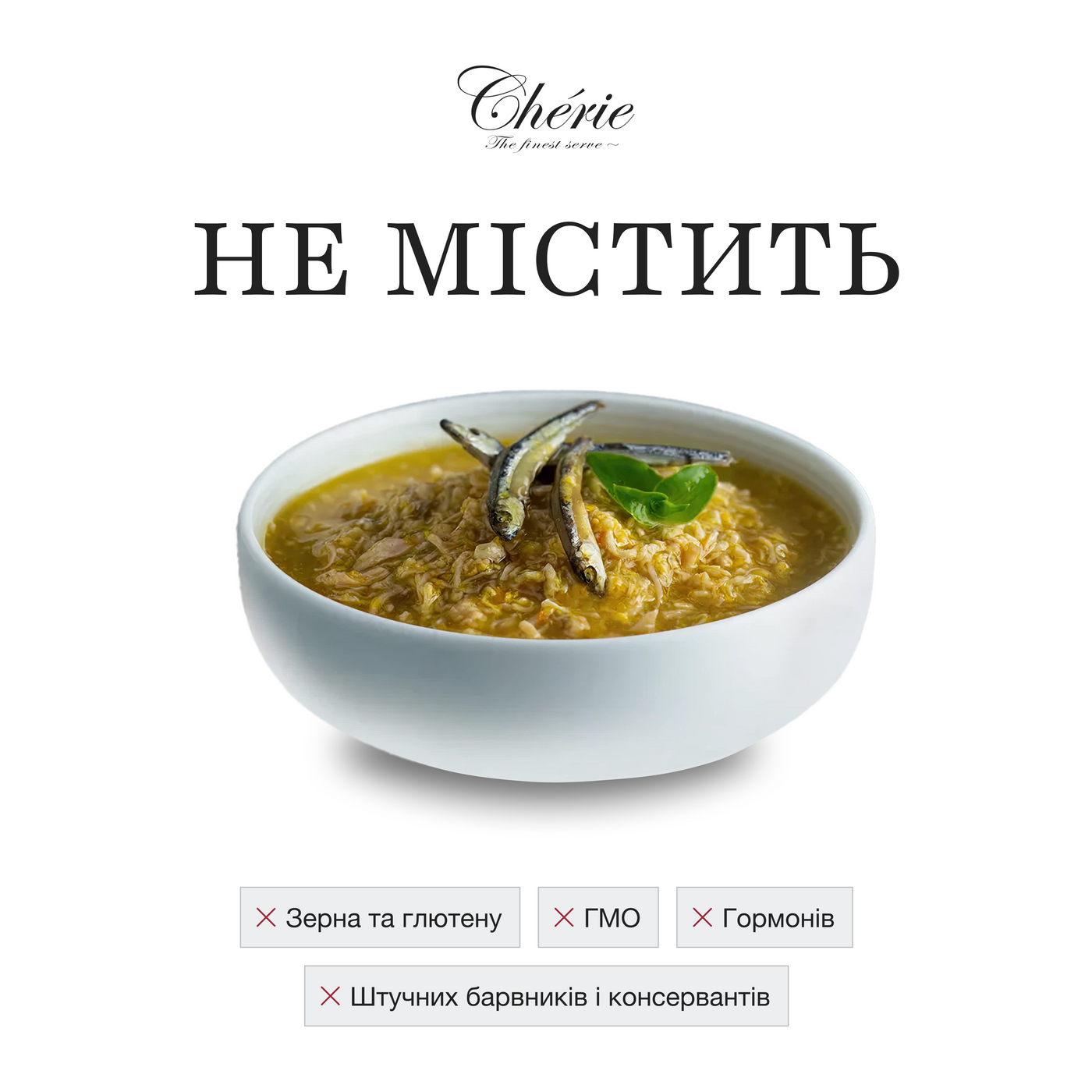 ВОЛОГИЙ КОРМ ІЗ КУРКОЮ ТА АНЧОУСАМИ В ГАРБУЗОВОМУ СОУСІ ДЛЯ СОБАК, 80 г