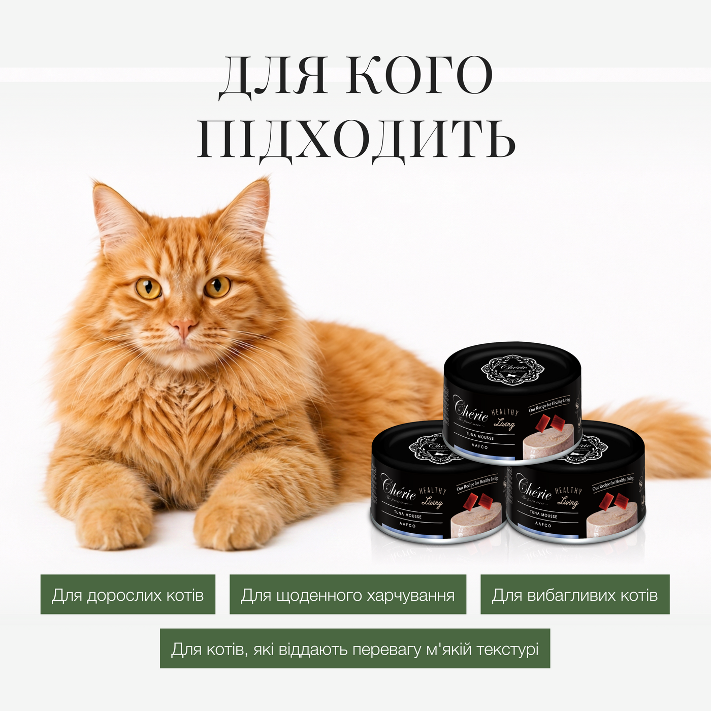 МУС ІЗ ТУНЦЕМ ДЛЯ КОТІВ, 80 г