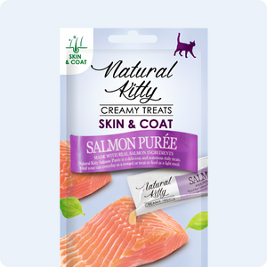 ФУНКЦІОНАЛЬНІ СТІКИ З ЛОСОСЕМ ДЛЯ КОТІВ | SKIN and COAT 4х12 г