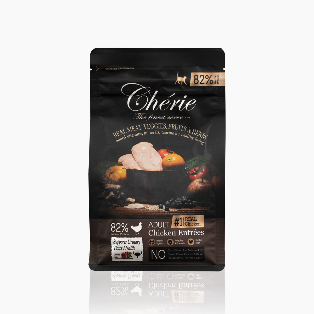 CHÉRIE СУХИЙ КОРМ З КУРКОЮ 400 г