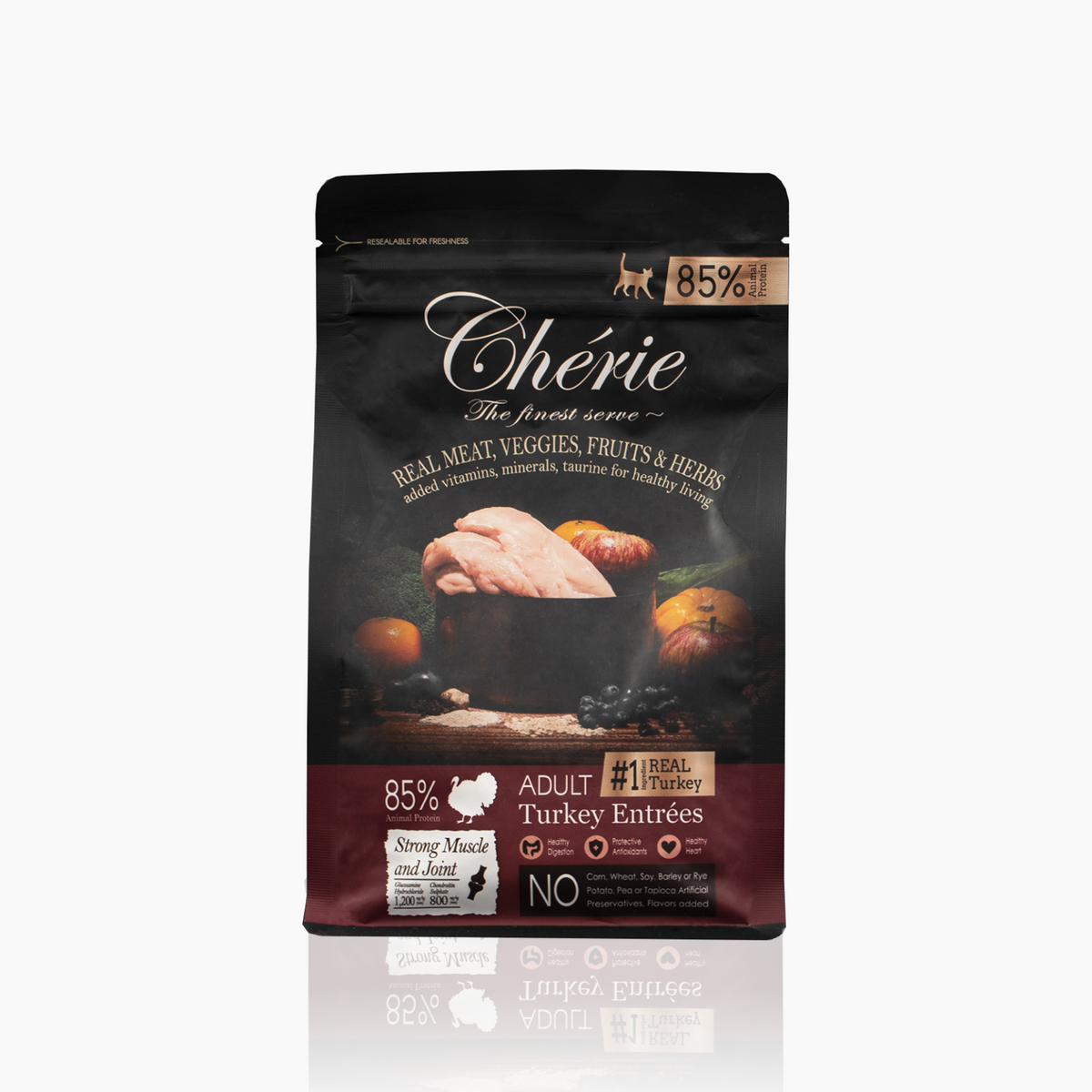 CHÉRIE СУХИЙ КОРМ З ІНДИЧКИ 400 г